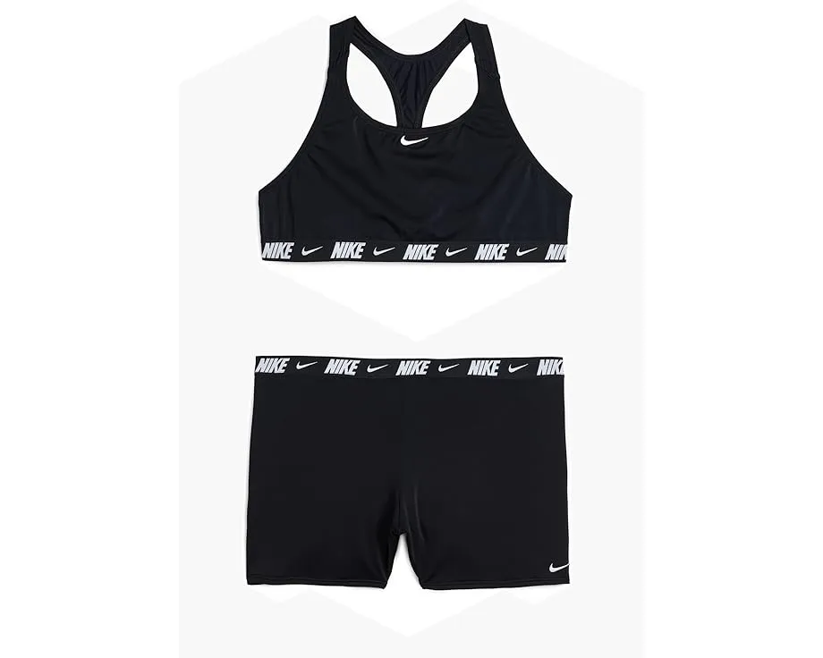 Детский комплект Nike Kids из бикини и шорт с логотипом и рейсербэком
