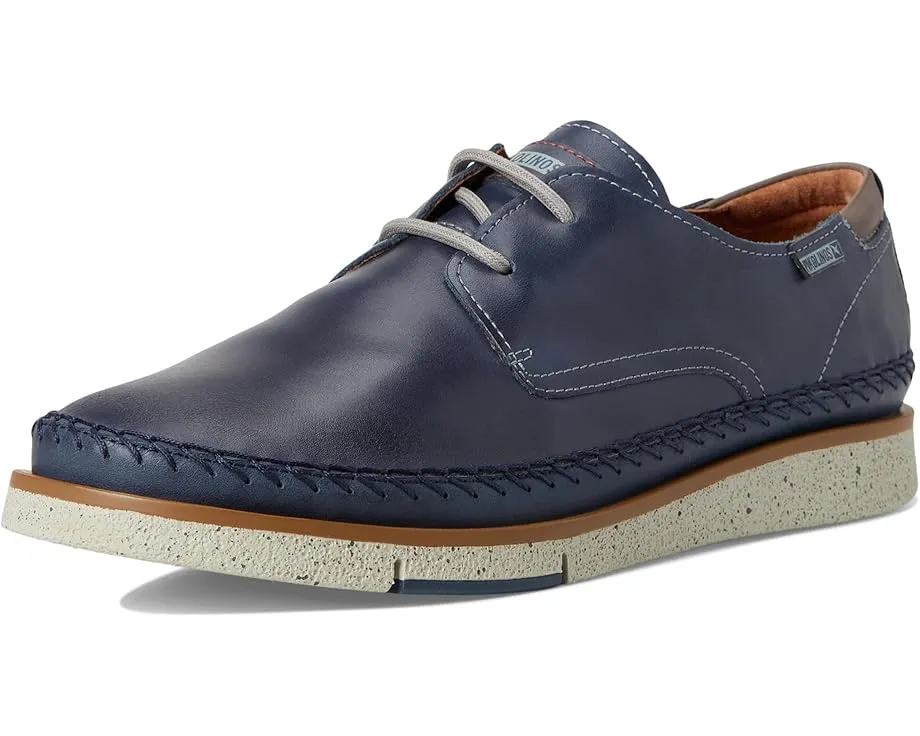 Мокасины PIKOLINOS San Juan M6L из натуральной кожи с эластичными шнурками