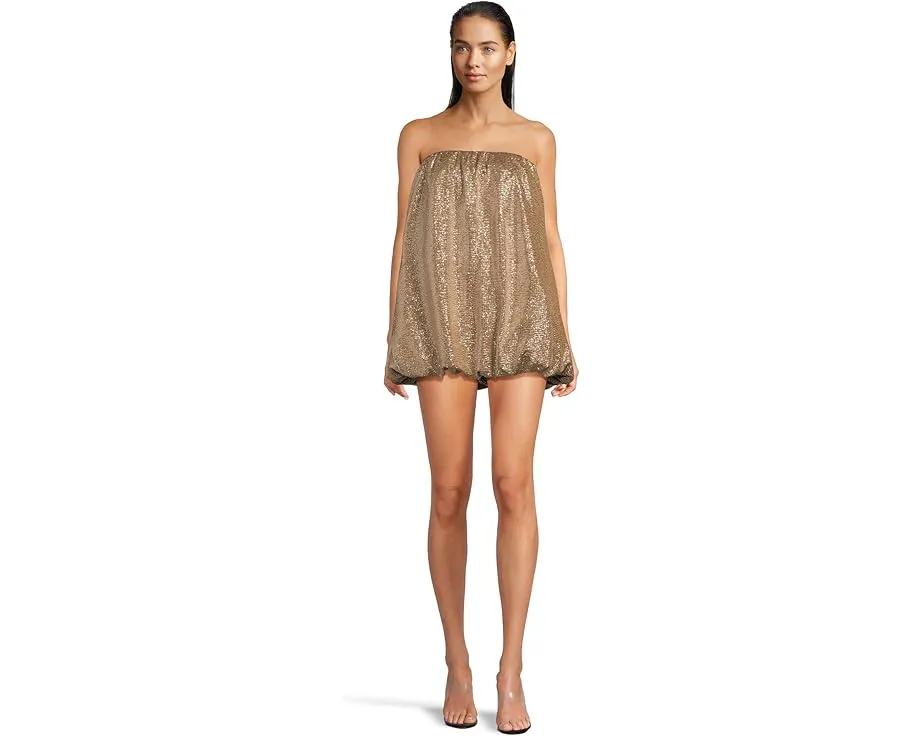 Белое платье Beverly Bubble от Show Me Your Mumu с пышным подолом