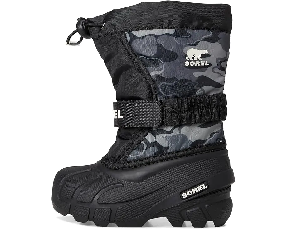 SOREL Детские зимние ботинки Childrens Flurry Print со съемной войлочной стелькой