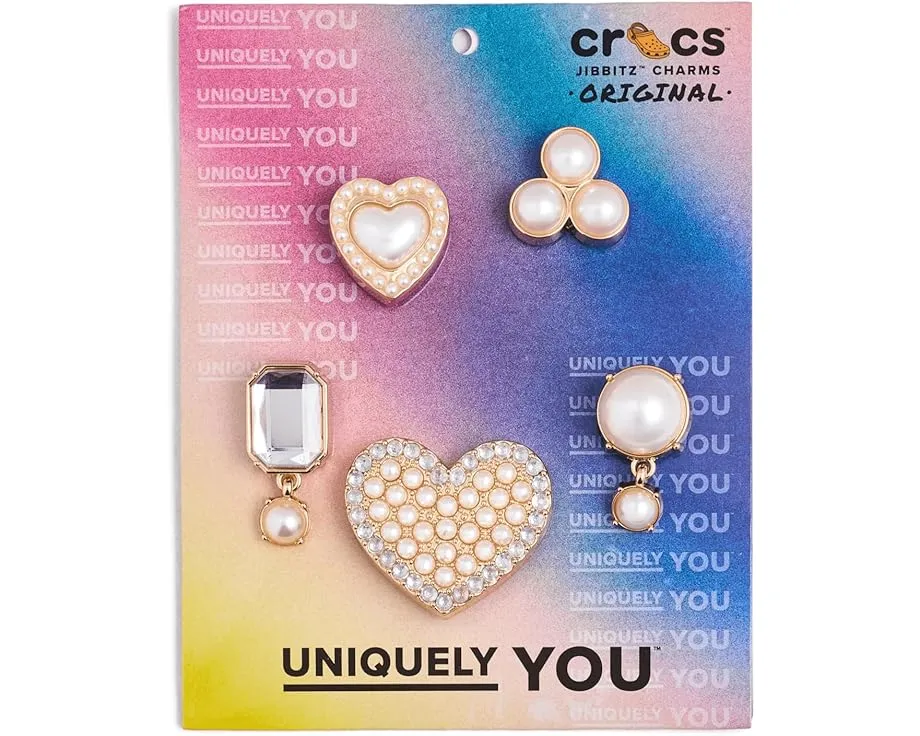 Набор украшений Crocs Trendy Metal Jewelry Collection с металлическими шармами