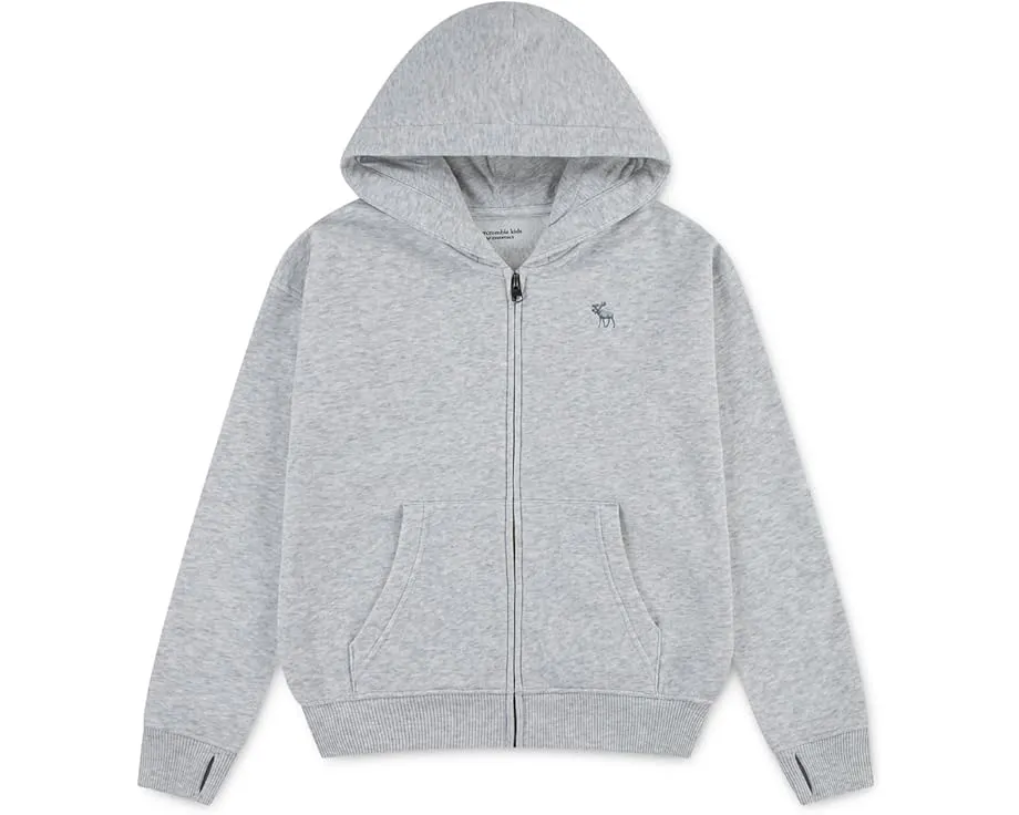 Толстовка Essentials с полной молнией для детей из переработанного флиса