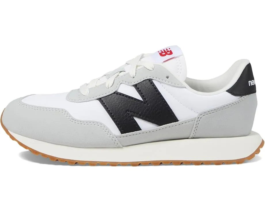 Кроссовки New Balance 237 для детей с кожаным верхом и съемной стелькой