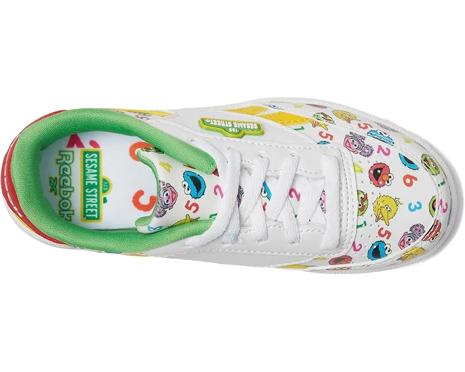Кроссовки Reebok x Sesame Street Club C Revenge для детей с текстильной подкладкой