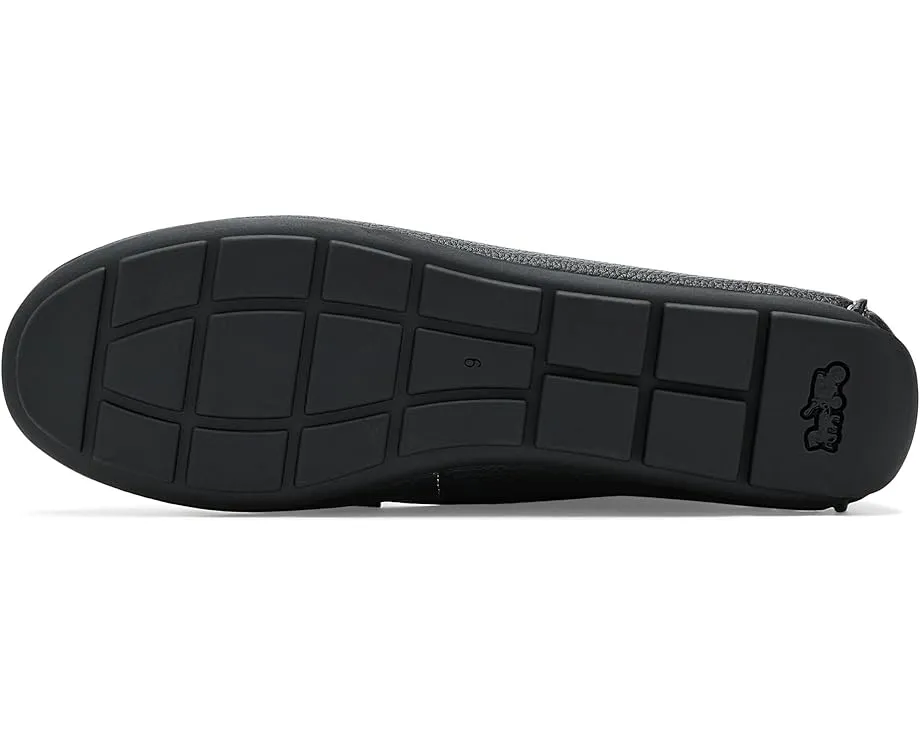 Туфли COACH Sculpted C Driver с логотипом из замши