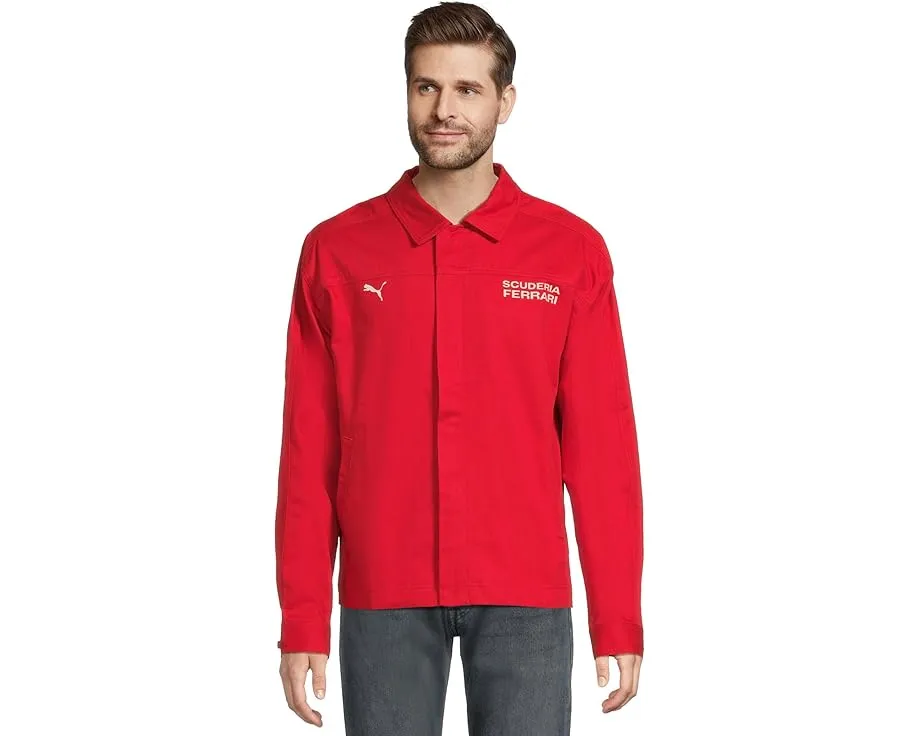 Куртка Scuderia Ferrari Lifestyle с карманами и отложным воротником
