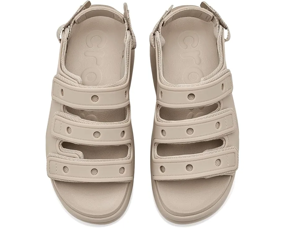 Босоножки Crocs Soho Sport Platform на платформе с тремя ремешками