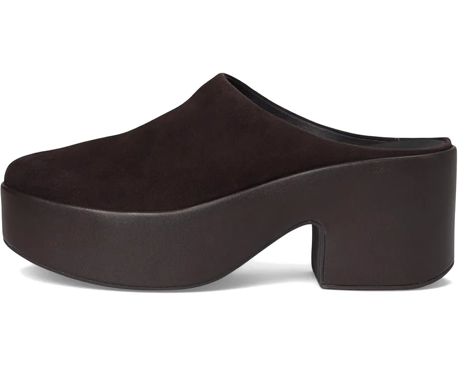 Замшевые мюли на платформе FitFlop Platfforms