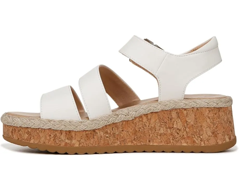 Босоножки Dr. Scholl's Ellie на танкетке с ремешком на щиколотке