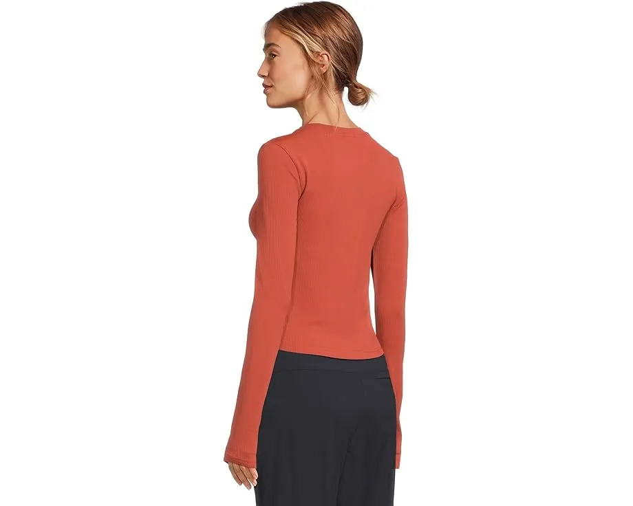 Лонгслив Peak Knit с укороченным кроем и технологией HeiQ Mint