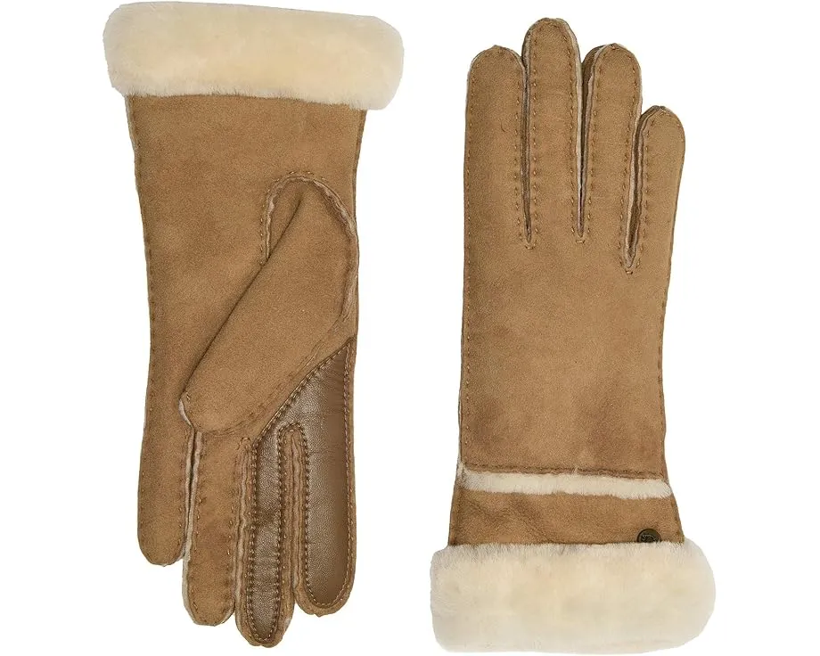 Водостойкие перчатки UGG Seamed Tech из овчины с сенсорным пальцем