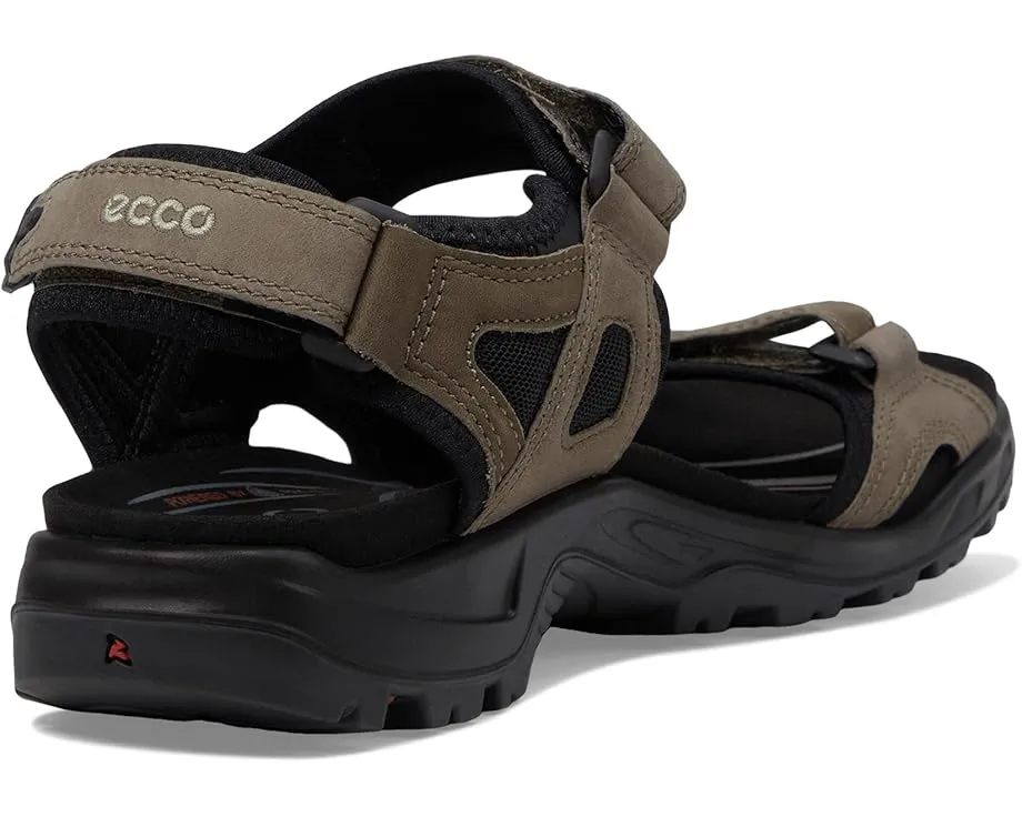 Сандалии ECCO Sport Yucatan из нубука с технологией RECEPTOR и регулируемыми ремешками