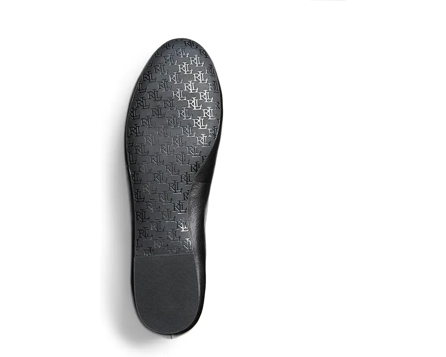 Балетки Jayna Flat от Lauren Ralph Lauren с бантом и металлическими деталями