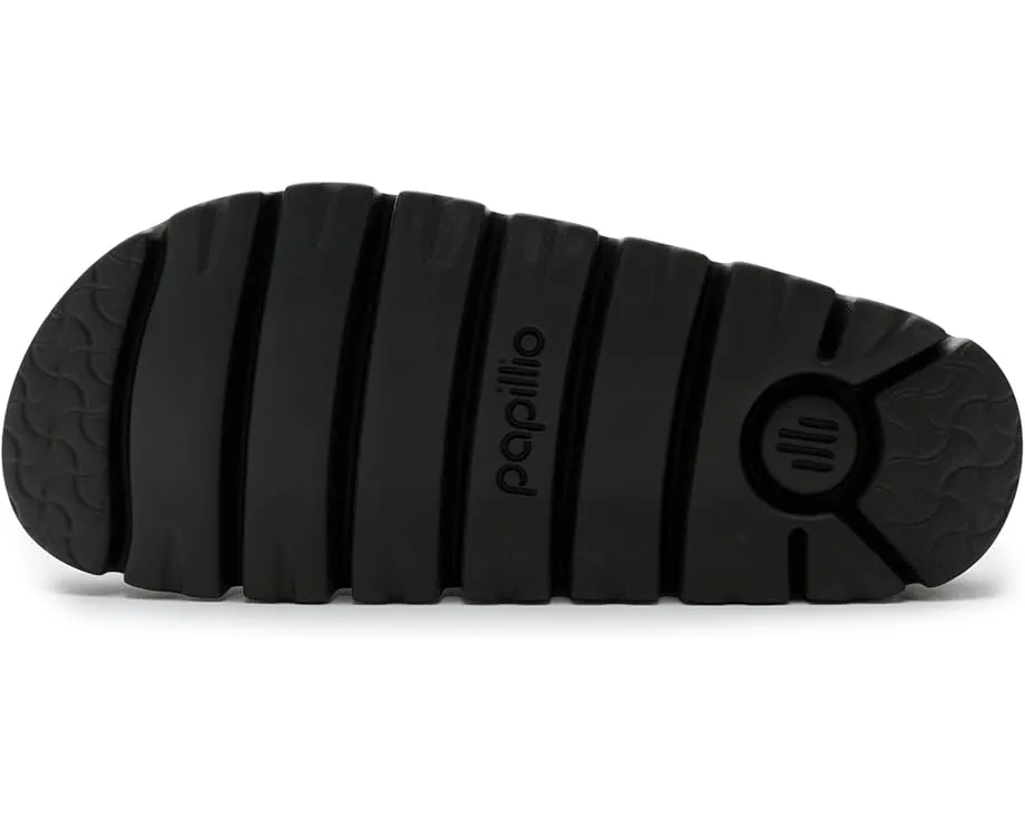 Биркенштоки Boston Chunky Sandal на платформе из замши с массивной подошвой EVA