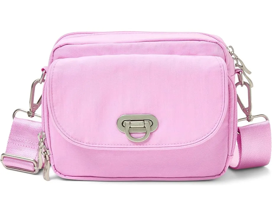 Сумка-кроссбоди Baggallini для фотоаппарата с откидной застежкой и RFID защитой