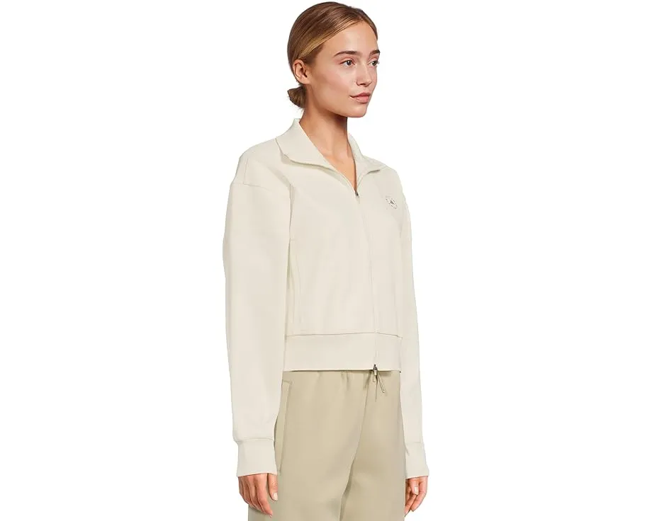 Вязанный костюмный пиджак adidas by Stella McCartney с высоким воротом и резинками