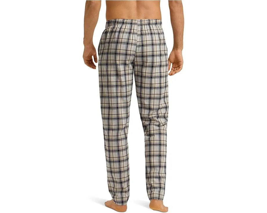 Пижамные брюки Hanro из фланели на кулиске с карманами