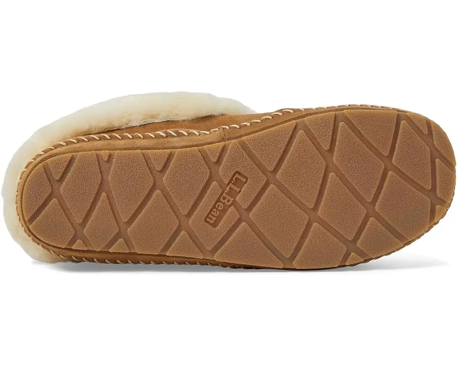 L.L.Bean Тапочки Wicked Good Squam Lake из замши с шерстяной подкладкой