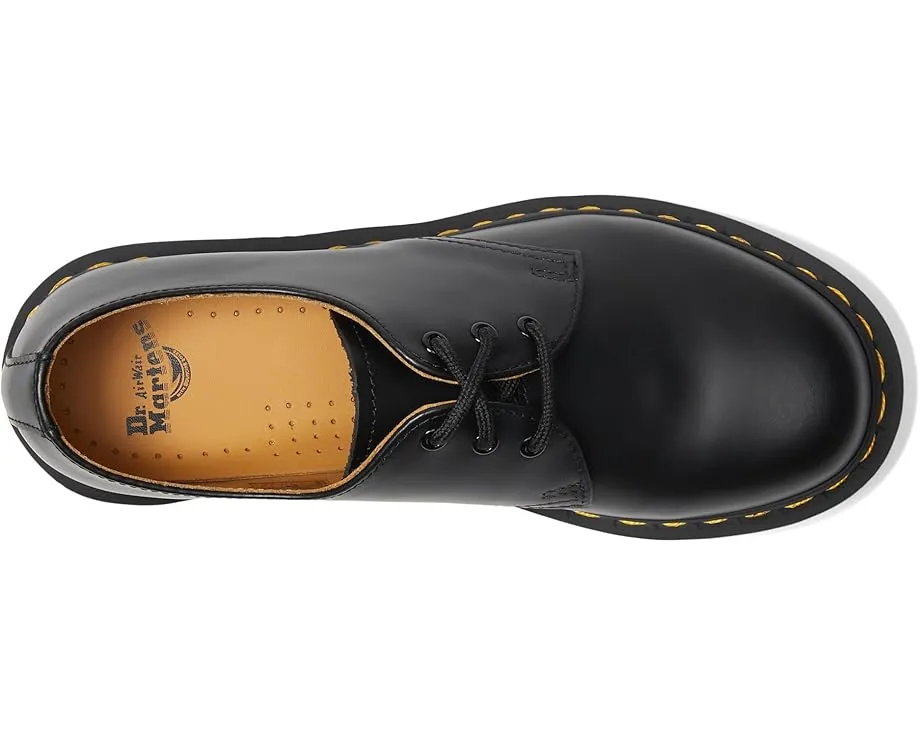 Туфли Dr. Martens 1461 W из зернистой кожи на платформе