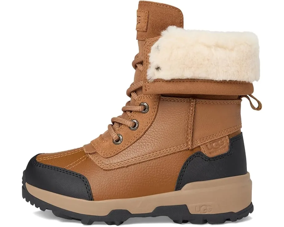 Детские зимние ботинки UGG Kids Adirondack Boot XXV с водонепроницаемой кожей и отворотом