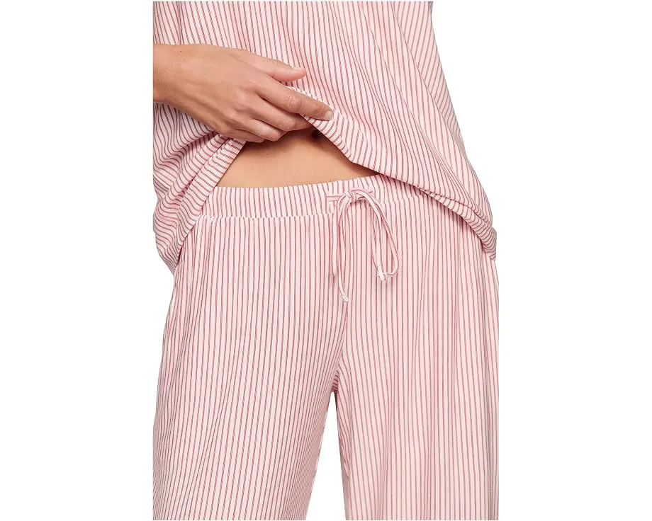 Пижамный комплект Eberjey Gisele Printed с топом и брюками