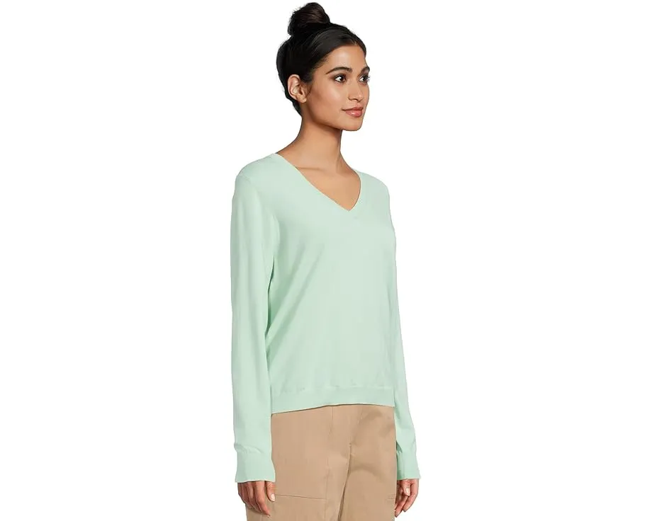 Свитер Elliott Lauren Grand Slam с глубоким V-вырезом и длинным рукавом