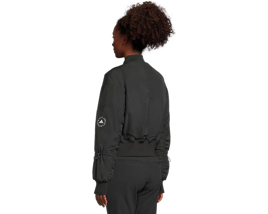 Куртка-бомбер adidas by Stella McCartney Cropped с технологией WIND.DRY