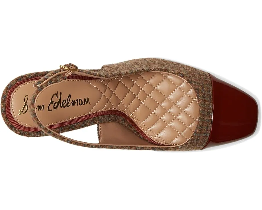 Босоножки на каблуке Sam Edelman Essa с квадратным носком и расклешенным каблуком