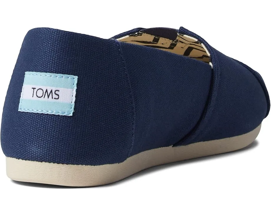 Классические альпаргаты TOMS с текстильным верхом и резиновой подошвой