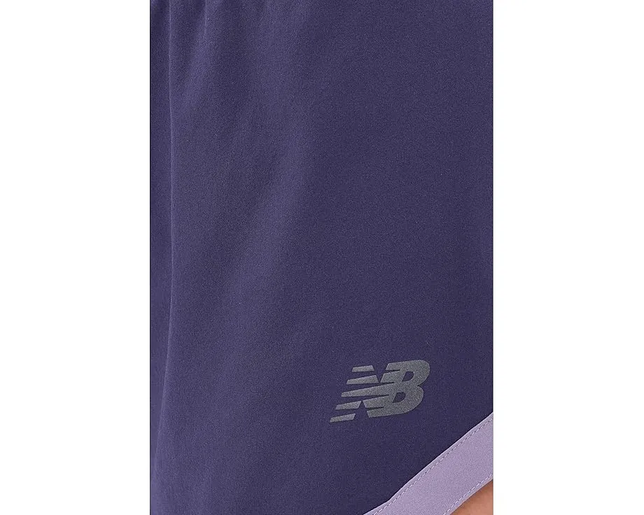 Беговые шорты New Balance 3 дюйма (7.62 см) с эластичным поясом и средним охватом