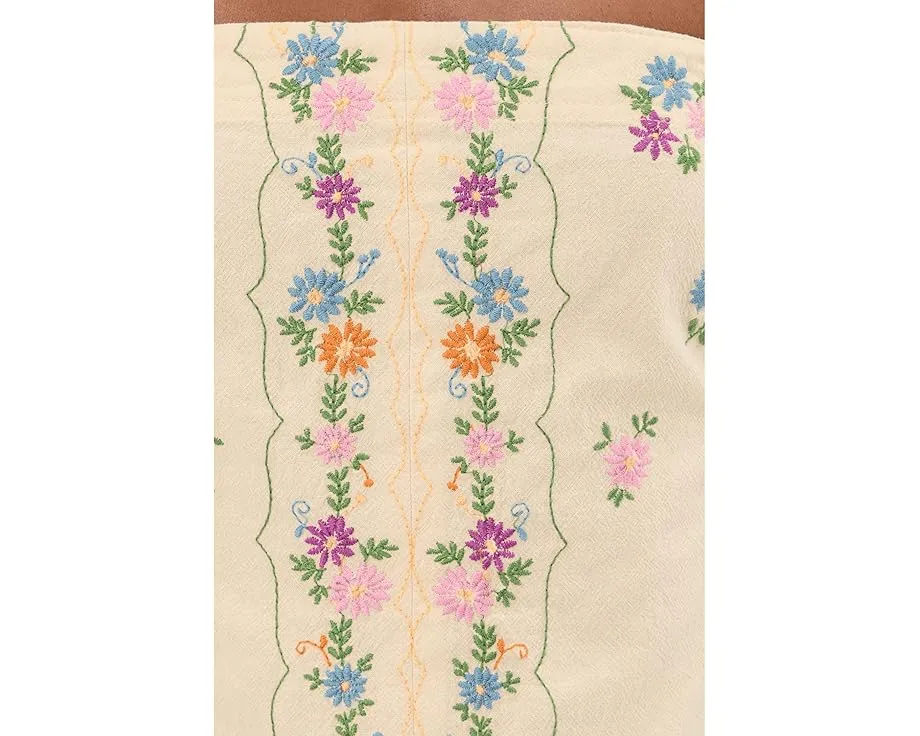 Топ бандо Doily Days с цветочным узором и завязками от Free People