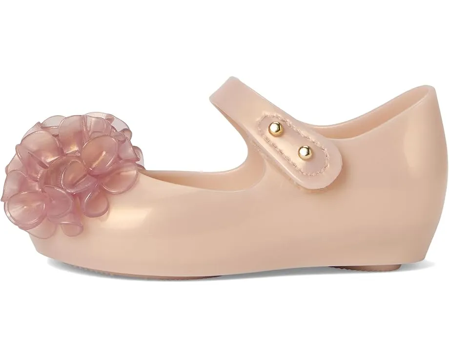 Mini Melissa сандалии Ultragirl Springtime для детей с блестящим покрытием