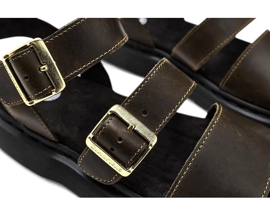 Сандалии Dr. Martens Gryphon из кожи с двойной пряжкой