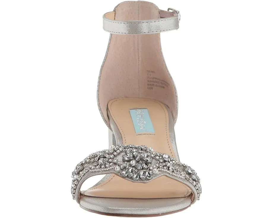 Босоножки Mel от Blue by Betsey Johnson на платформе с квадратным каблуком и стразами