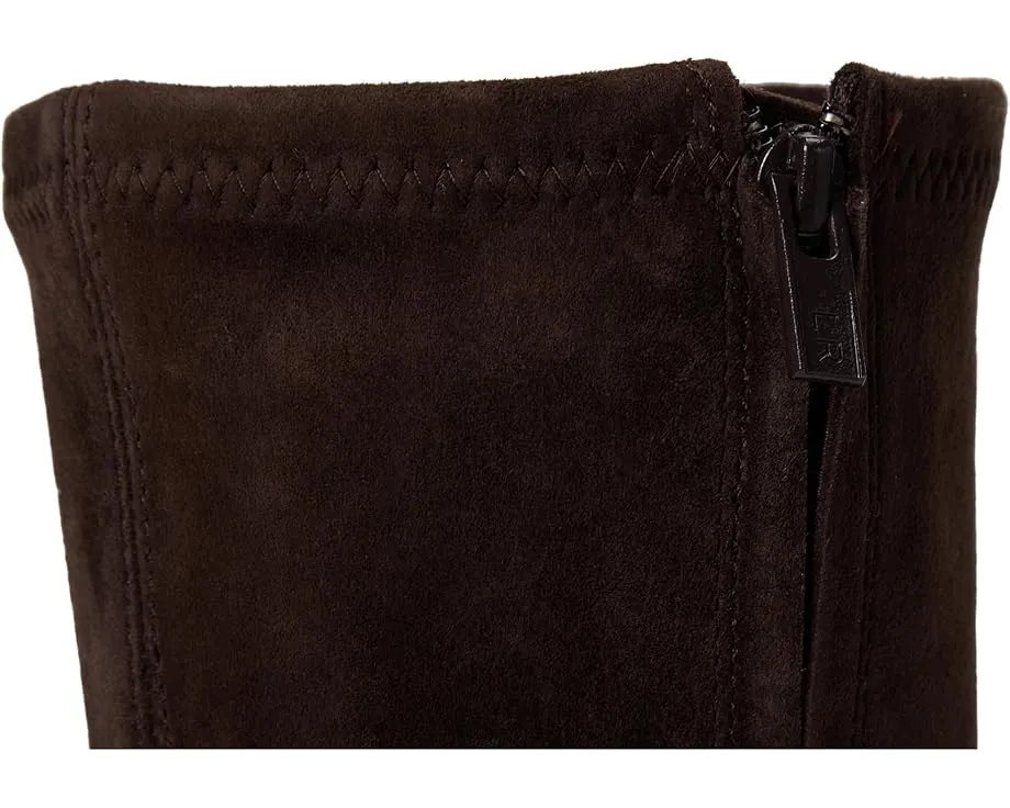 Ботинки Danny Tall Ankle Lug Sole Boots на массивной подошве из замши Loeffler Randall