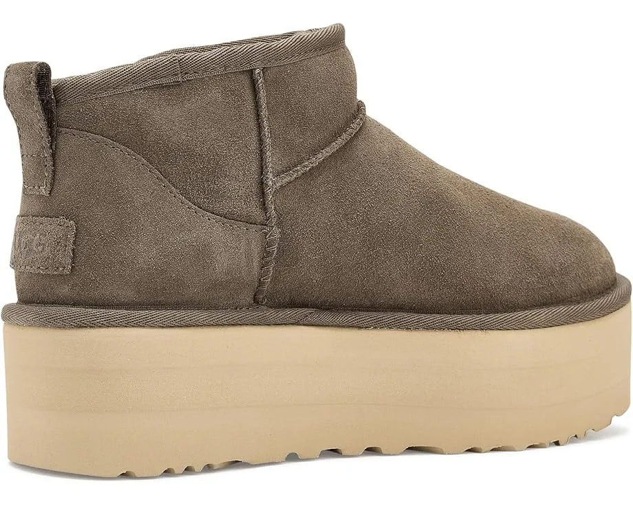 UGG Classic Ultra Mini Platform угги на платформе с подкладкой из овчины