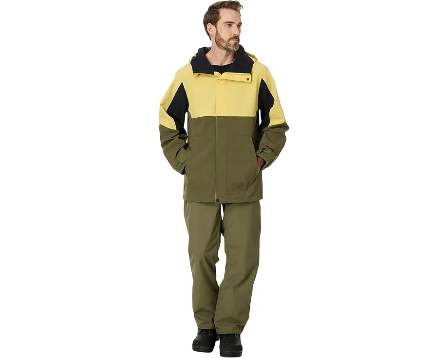 Куртка Volcom Brighton Full Zip с технологией Tech и защитой от непогоды