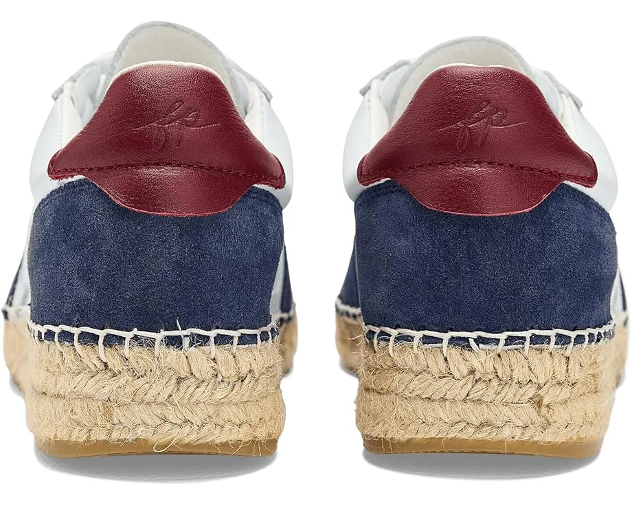 Кроссовки Serendipity с подошвой эспадрильи из кожи и замши