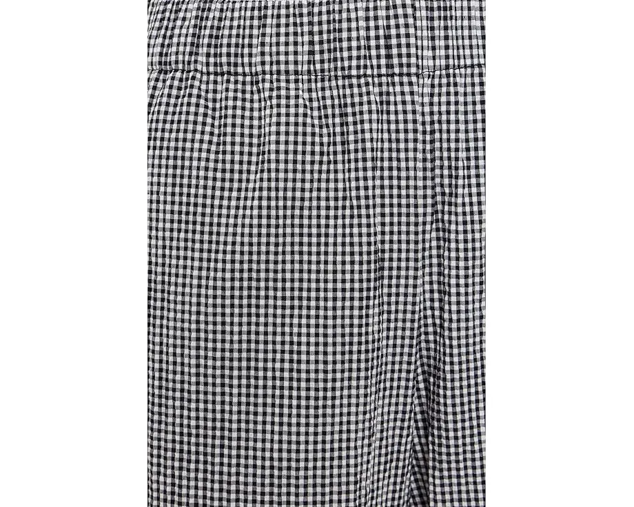 Укороченные широкие брюки из органического хлопка Eileen Fisher Petite