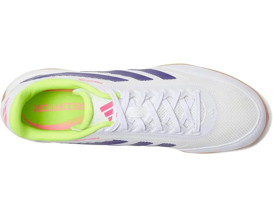 Бутсы для мини-футбола Predator League Adidas белые и фиолетовые