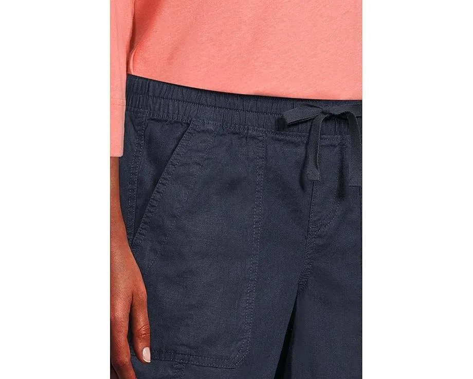 Льняные шорты L.L.Bean Premium Linen длиной 6 дюймов с поясом на шнурке