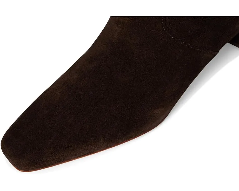 Высокие сапоги Loeffler Randall Indy на низком каблуке с квадратным носком