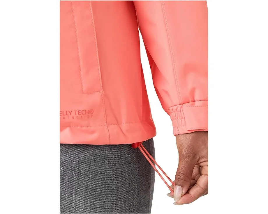 Дождевик Helly Hansen с водоотталкивающей пропиткой DWR и скрытой планкой