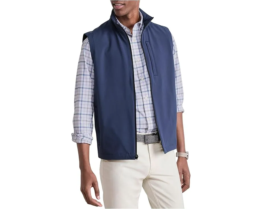 Vineyard Vines Mariner безрукавка из мягкой ткани с карманами на молнии