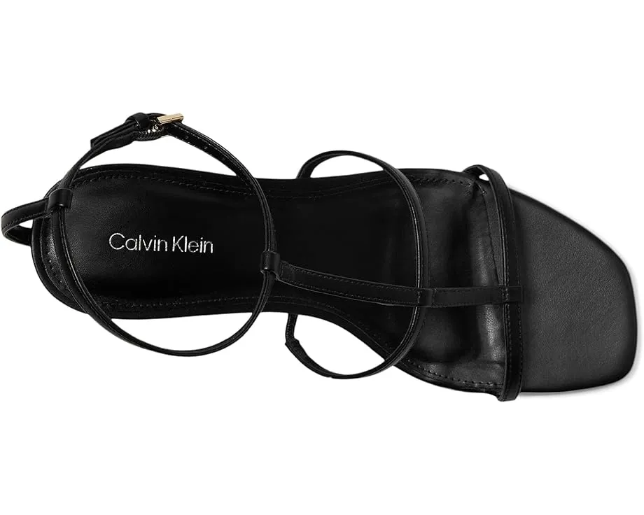 Босоножки Pelara от Calvin Klein на ремешках с квадратным открытым носком