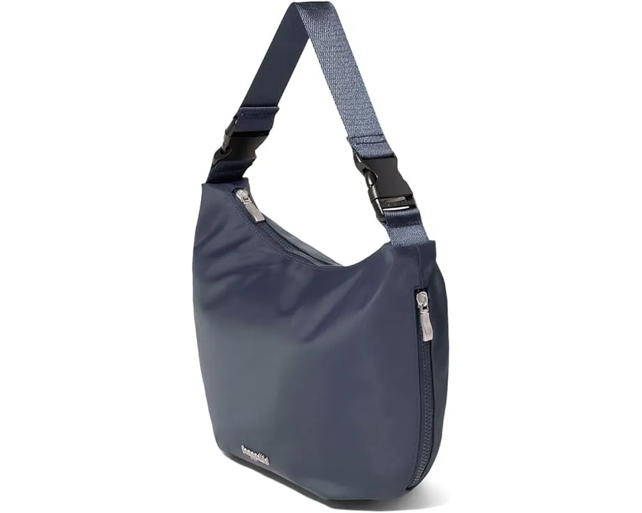 Сумка хобо Baggallini Crescent Convertible с ремнем кроссбоди и ключницей