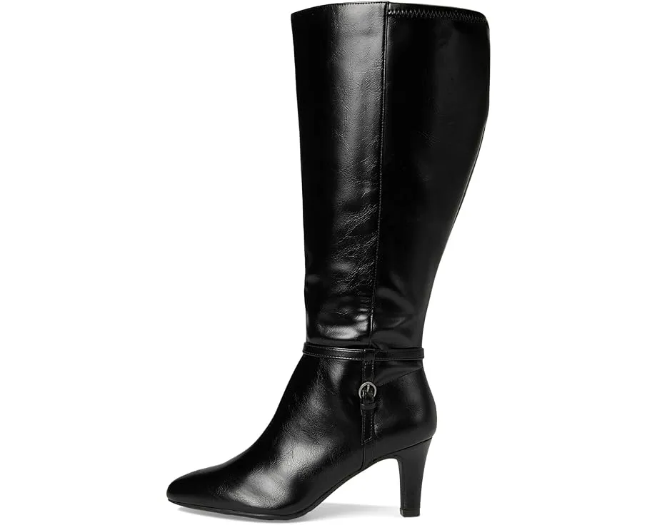 Ботинки LifeStride Galant Extra Wide Calf на шпильке с переработанными материалами