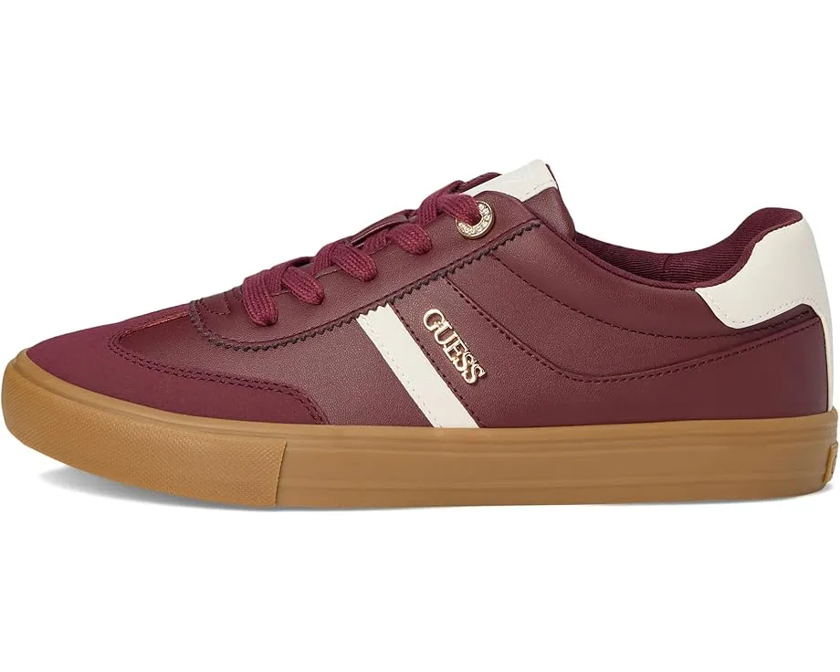 GUESS кроссовки Loui с Т-образным мыском и кожаной отделкой