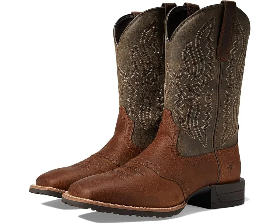 Ковбойские ботинки Ariat Hybrid Ranchway с квадратным носком и съемной стелькой