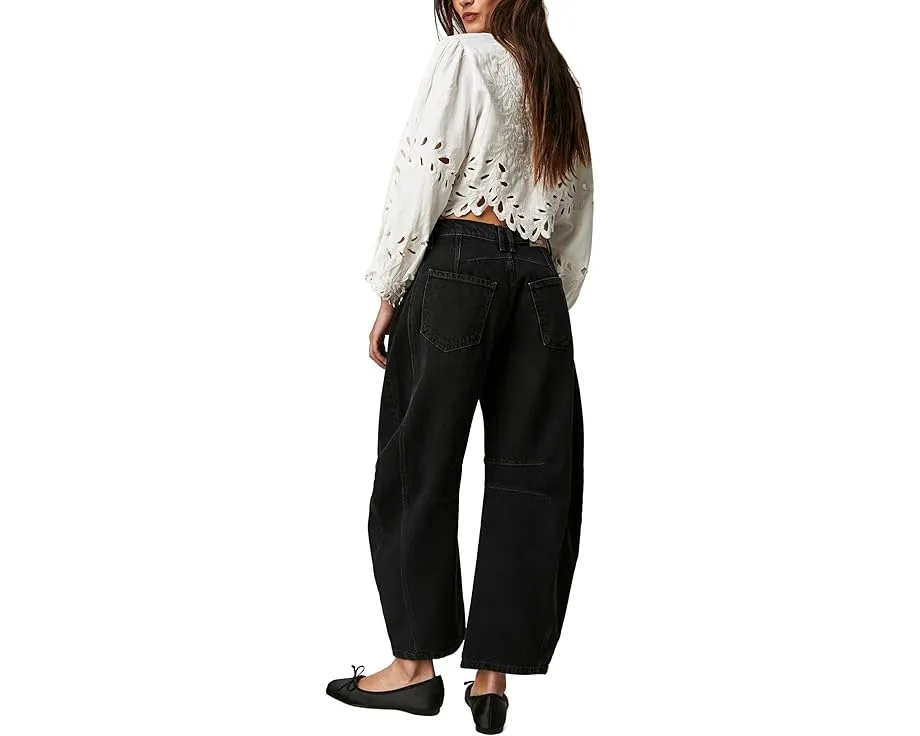 Джинсы Free People We The Free Good Luck с расклешенным силуэтом